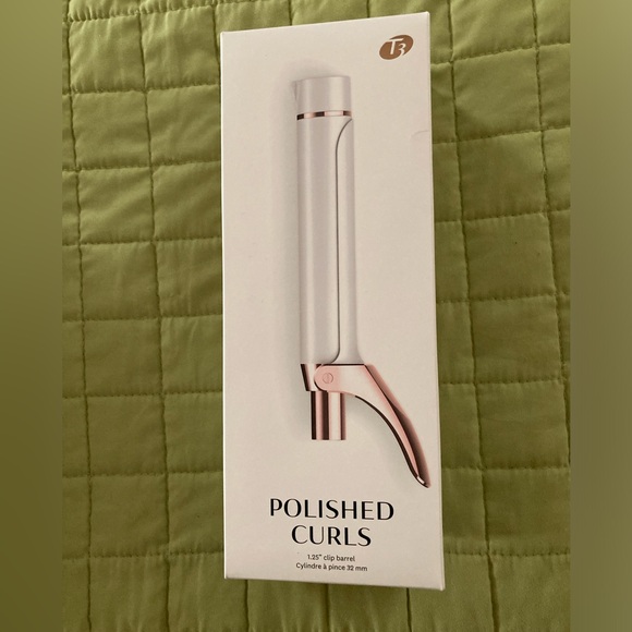SOLD T3 Polished Curl 1.25 inch Attachment - Picture 1 of 6